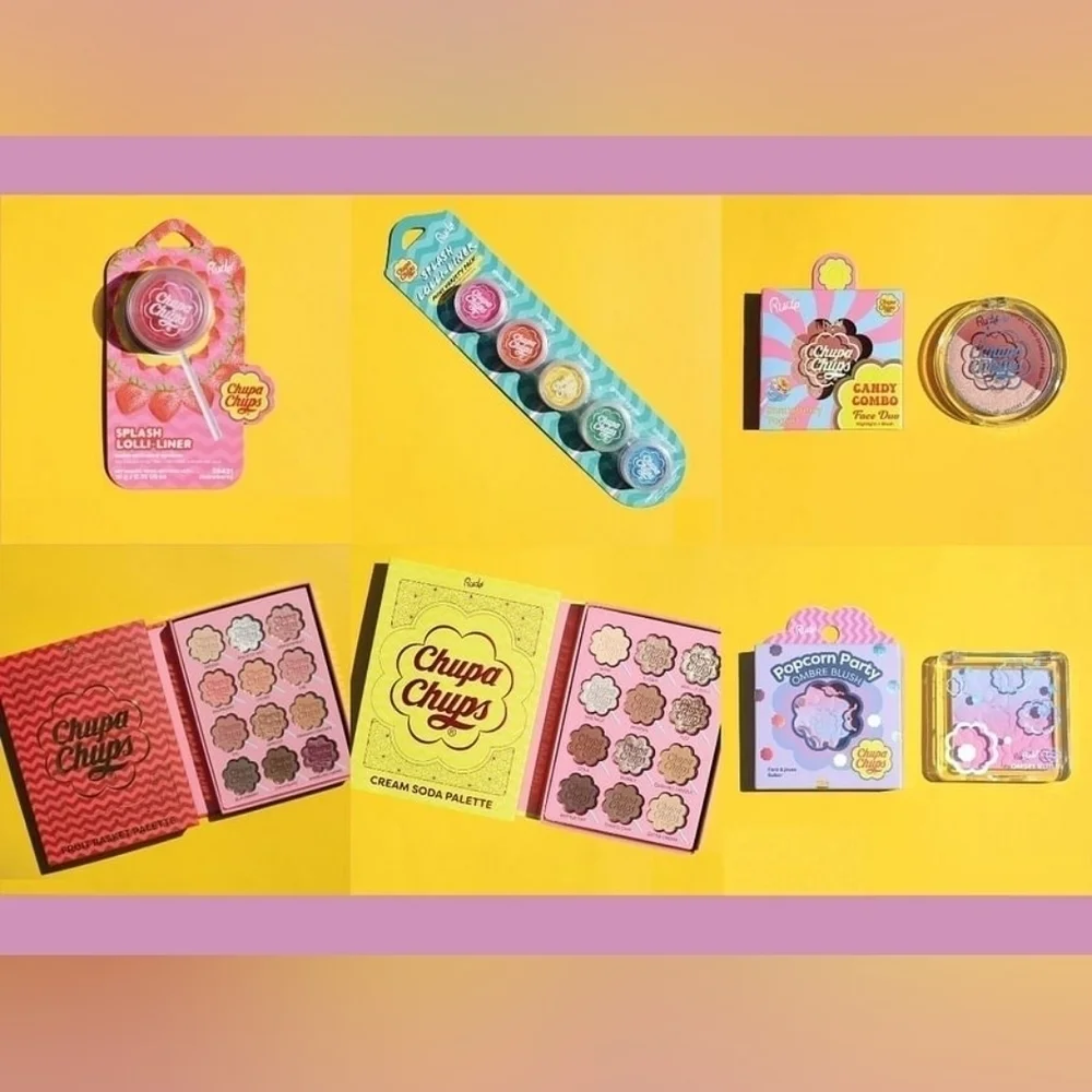 Rude Chupa Chups Eyeshadow Palette 12 Shades